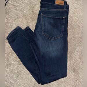 Express jegging Jean leggings 10 short dark wash